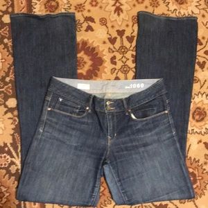 Gap perfect boot jeans size 31/12 XL/tall. 36” inseam.